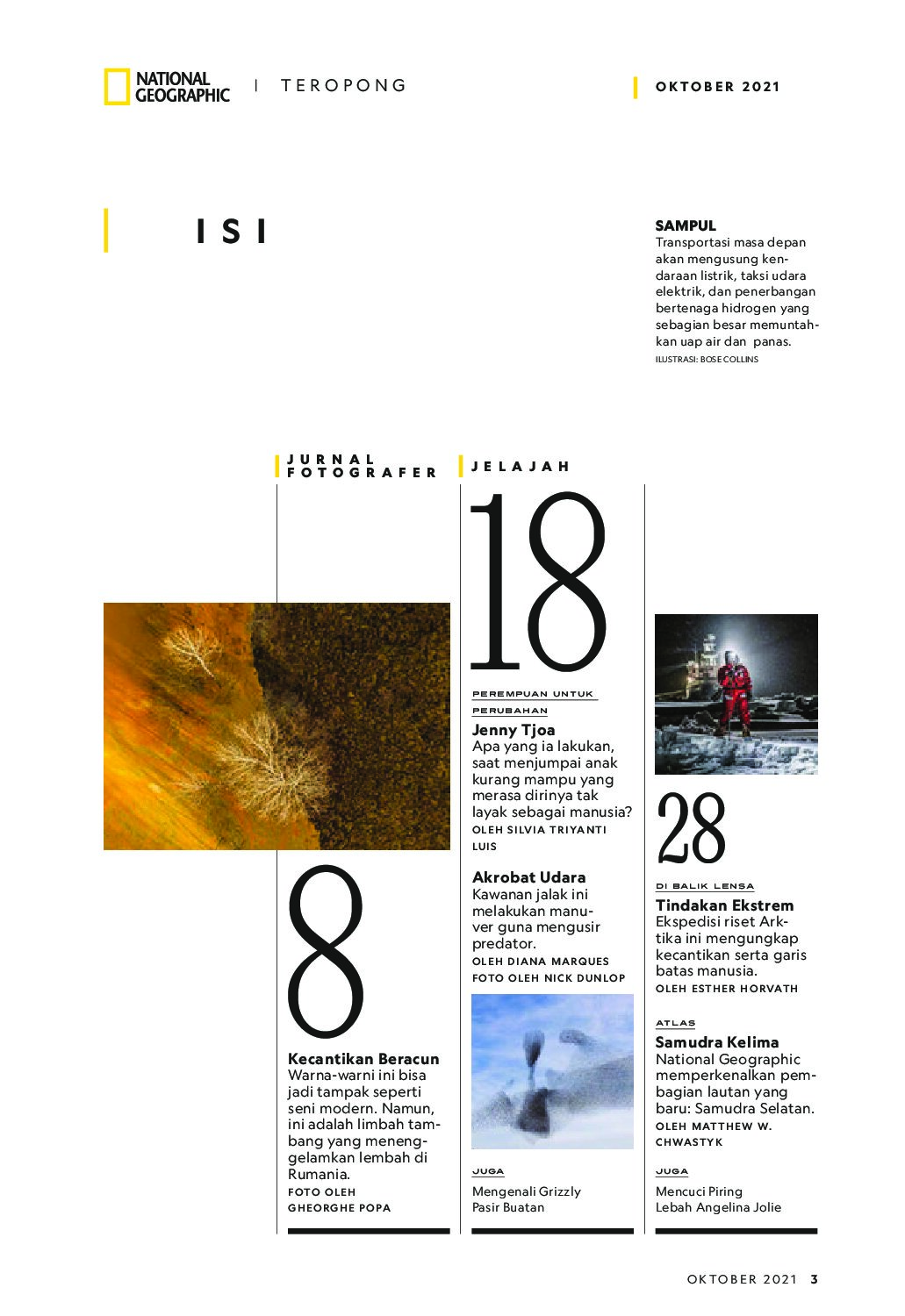 NATIONAL GEOGRAPHIC INDONESIA Page 1