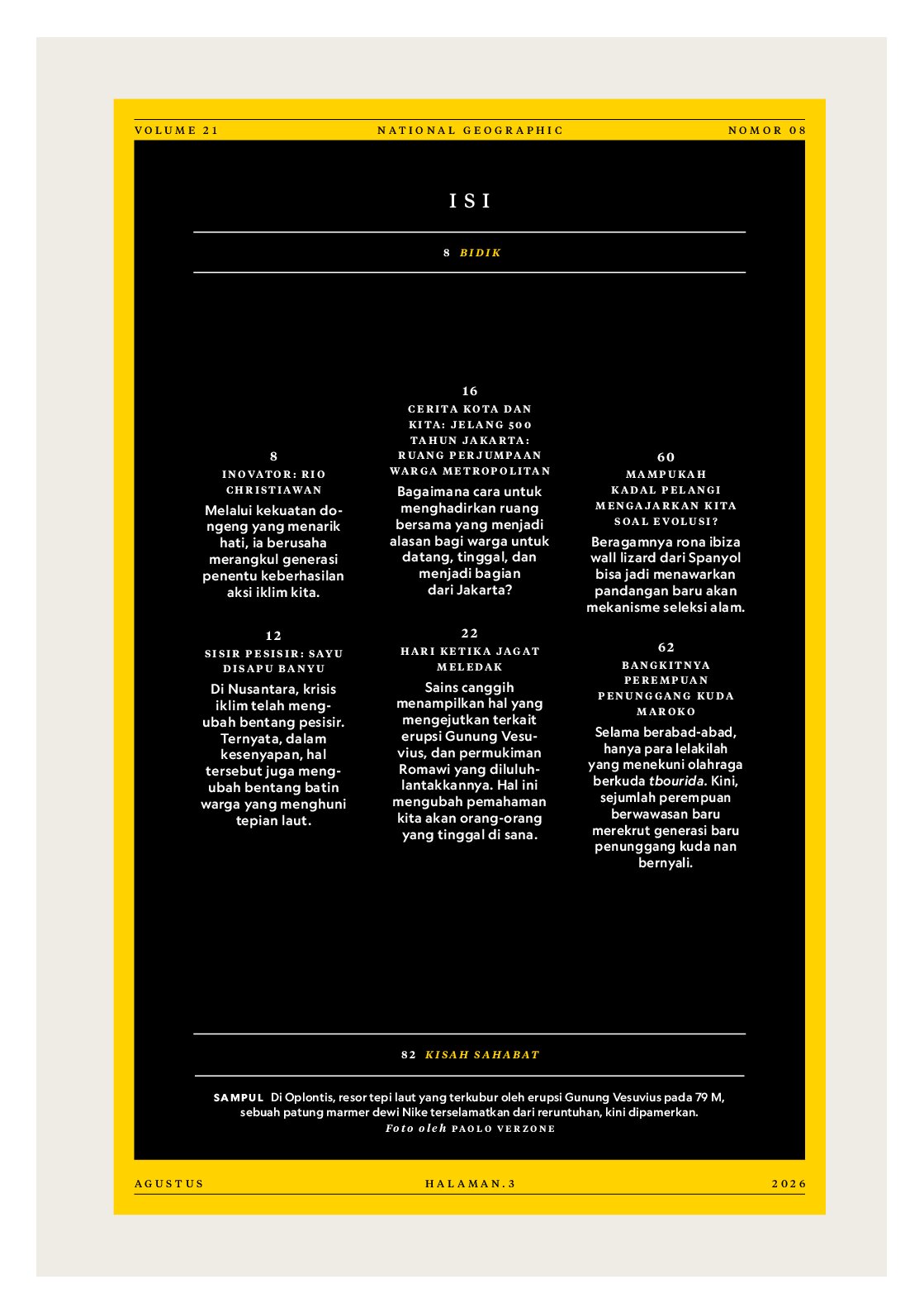 NATIONAL GEOGRAPHIC INDONESIA Page 1