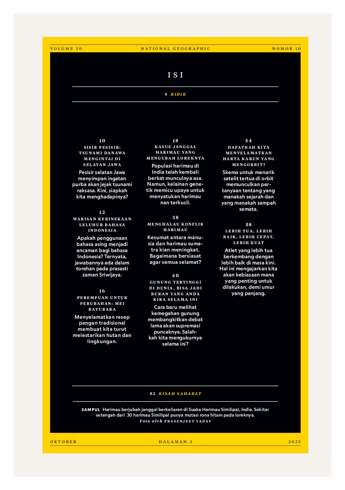 NATIONAL GEOGRAPHIC INDONESIA Page 1