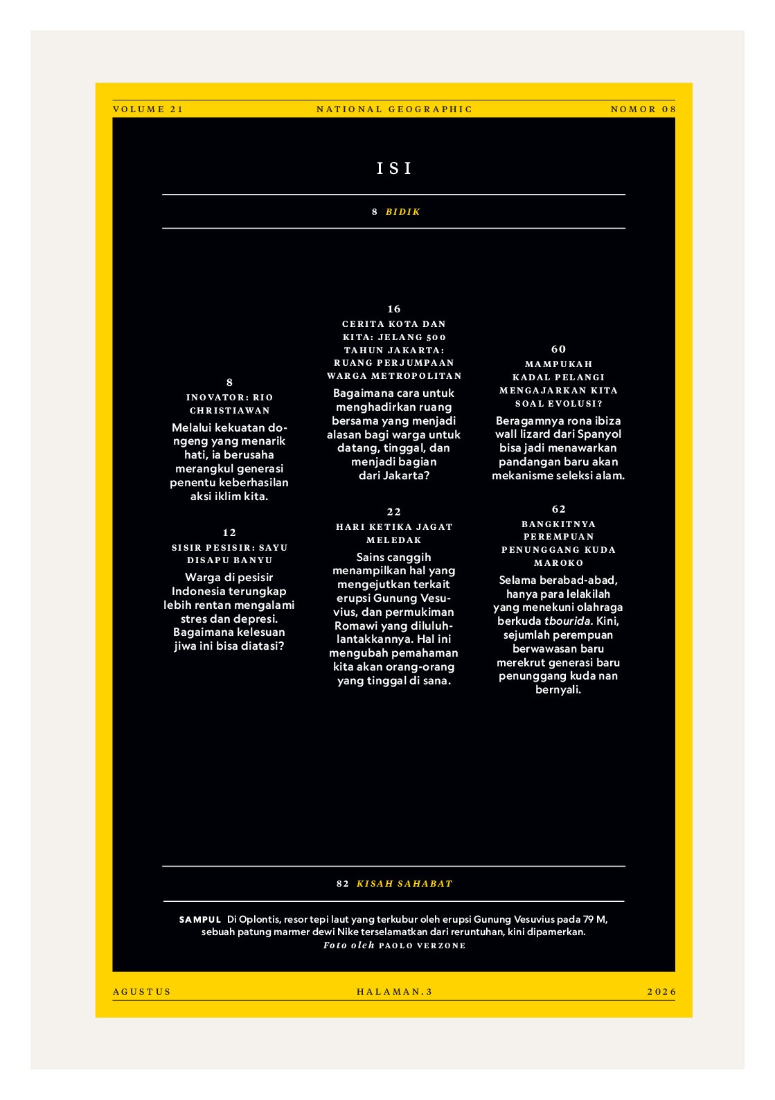 NATIONAL GEOGRAPHIC INDONESIA Page 1