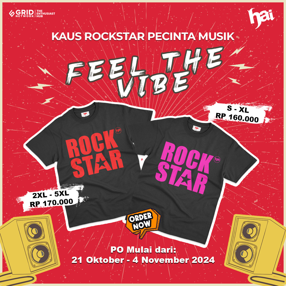 (PRE-ORDER) KAOS HAI ; ROCKSTAR SERIES